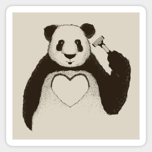 Love Panda Sticker